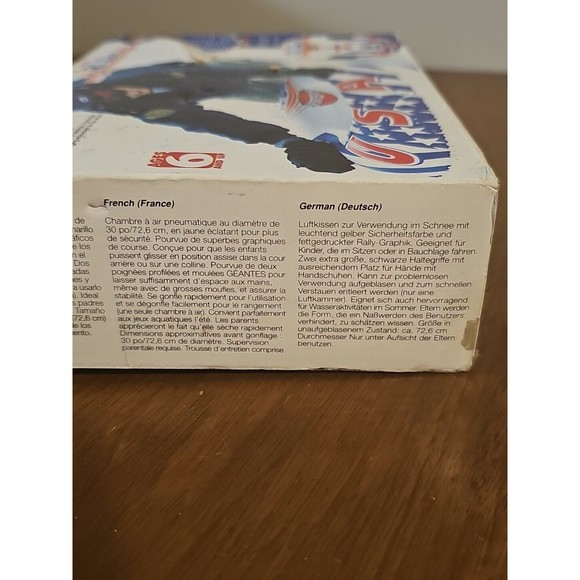 SportsStuff 30" Snow Tube Sledding USA All Star Water Tube Float Sealed/New - Picture 6 of 6